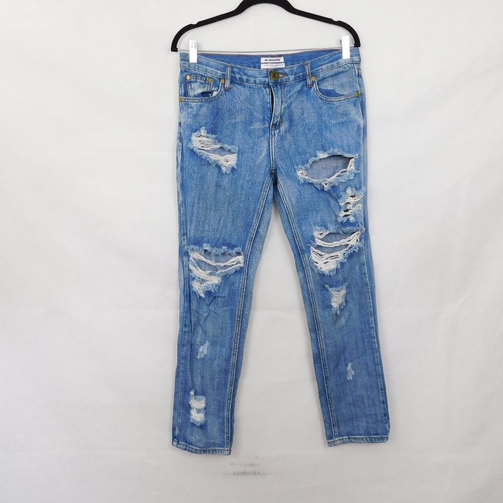 One Teaspoon Awesome Baggies Distressed Jeans